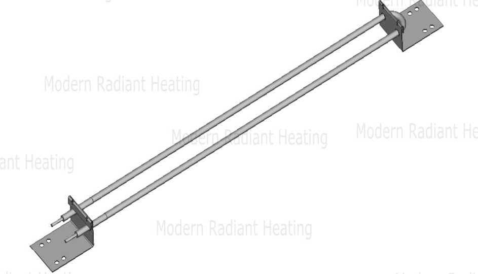 Air Heater without Fins