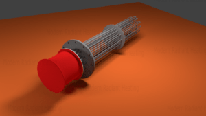 Oil immersion Heater with Flange fitting