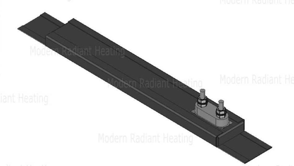 panel ceramic air Heater without fins